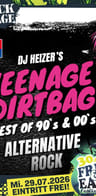 Event: TEENAGE DIRTBAG mit DJ HEIZER | free & easy 2026 party Event-Bild: TEENAGE DIRTBAG mit DJ HEIZER | free & easy 2026 party