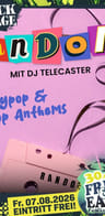 Event image: RANDOM mit DJ TELECASTER | free & easy 2026 party