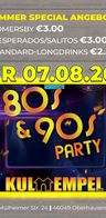 Event: 80s & 90s Party (Summer Special Angebot) Event-Bild: 80s & 90s Party (Summer Special Angebot)
