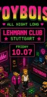 Event: TOYBOIS (ALL NIGHT LONG) Event image: TOYBOIS (ALL NIGHT LONG)